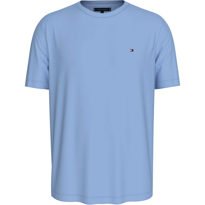 Tommy Hilfiger  - Tommy Hilfiger - Essential regular solid tee | T-shirt Vessel Blue