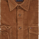 Tommy Hilfiger  - Tommy Hilfiger - Corduroy overshirt | Overshirt Highland Khaki