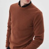 Matinique - Matinique - Lagoon crew neck | Strik Camb Brown