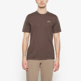 Signal - Signal - Leo chest print | T-shirt Chocolat Brown