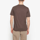 Signal - Signal - Leo chest print | T-shirt Chocolat Brown