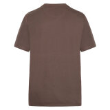 Signal - Signal - Leo chest print | T-shirt Chocolat Brown