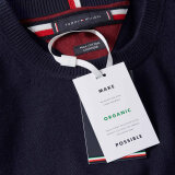 Tommy Hilfiger  - Tommy Hilfiger - TH cotton/cashmere crew neck | Strik desert Sky