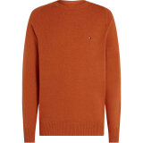 Tommy Hilfiger  - Tommy Hilfiger - Lambswool crew neck | Strik Orange