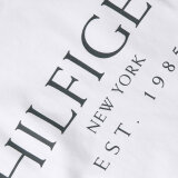 Tommy Hilfiger  - Tommy Hilfiger - Big Hilfiger tee LS | L/Æ T-shirt White