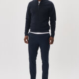 Matinique - Matinique - Lagoon 1/4 zip | Strik Dark Navy Mel