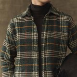 LES DEUX - Les Deux - Kaleb check | Overshirt Pine Green 