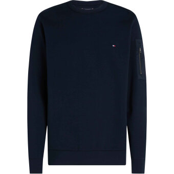 Tommy Hilfiger  - Tommy Hilfiger - Mixed media sweatshirt | Sweatshirt Desert Sky