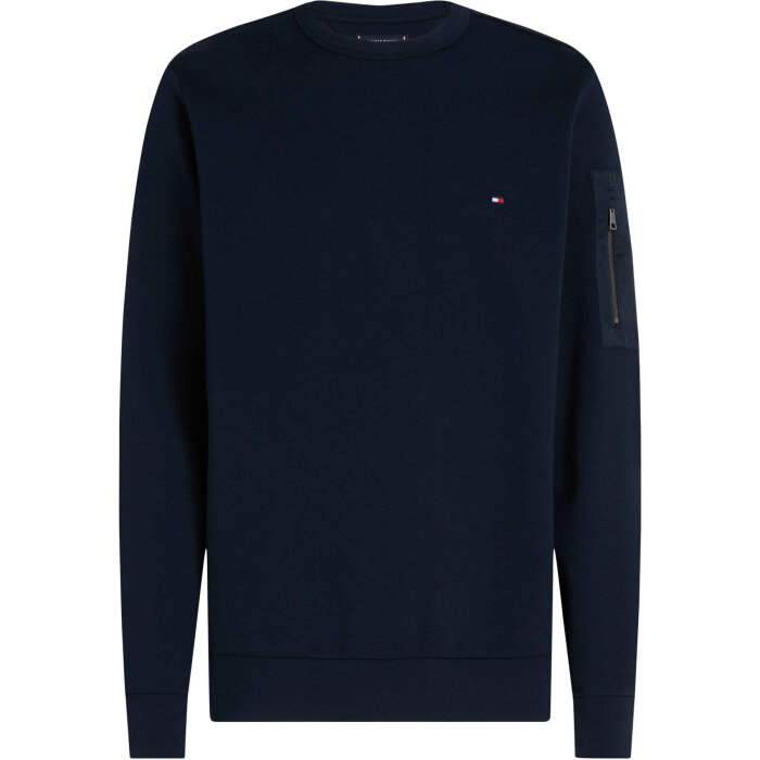 Tommy Hilfiger  - Tommy Hilfiger - Mixed media sweatshirt | Sweatshirt Desert Sky