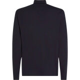 Tommy Hilfiger  - Tommy Hilfiger - Roll neck cotton | Rullekrave Desert Sky