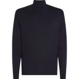 Tommy Hilfiger  - Tommy Hilfiger - Roll neck cotton | Rullekrave Desert Sky