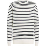 Tommy Hilfiger  - Tommy Hilfiger - Essential cotton crew neck | Strik Ivory/Desert Sky