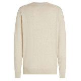 Tommy Hilfiger  - Tommy Hilfiger - TH cotton/cashmere crew neck | Strik Heather Oatmilk