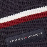 Tommy Hilfiger  - Tommy Hilfiger - Corp love stripe beanie | Strik hue Space Blue