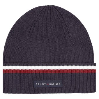 Tommy Hilfiger acessories - Tommy Hilfiger - Corp love stripe beanie | Strik hue Space Blue