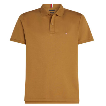 Tommy Hilfiger  - Tommy Hilfiger - Liquid cotton regular | Polo T-shirt Country Brown