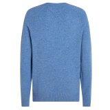 Tommy Hilfiger  - Tommy Hilfiger - Lambswool crew neck | Strik Blue Spell