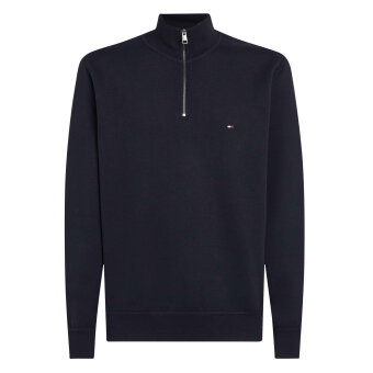 Tommy Hilfiger  - Tommy Hilfiger - Essential fleece 1/4 zip | Sweatshirt Desert Sky