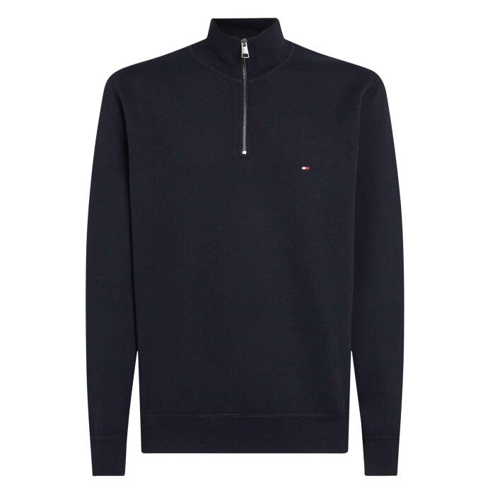 Tommy Hilfiger  - Tommy Hilfiger - Essential fleece 1/4 zip | Sweatshirt Desert Sky