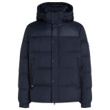 Tommy Hilfiger  - Tommy Hilfiger - TH down hooded puffer jacket | Vindjakke Desert Sky