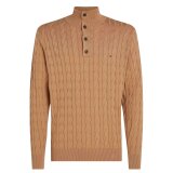 Tommy Hilfiger  - Tommy Hilfiger - TH cotton cable sweater | Strik Safari Canvas