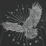 Pulz Jeans ( Dame )  - PULZ - PZALBA EAGLE TEE | T-SHIRT BLACK BEAUTY