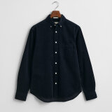 Gant - Gant - Corduroy shirt | Fløjlsskjorte Marineblå