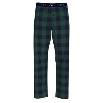 Tommy Hilfiger  - Tommy Hilfiger - TH flannel pyjamas pants | Pyjamas Buks Buffalo Green 