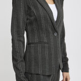 ICHI ( Dame ) - ICHI - IHRUTI BL14 | BLAZER DARK GREY MEL