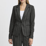 ICHI ( Dame ) - ICHI - IHRUTI BL14 | BLAZER DARK GREY MEL