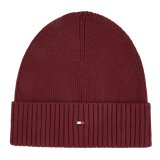 Tommy Hilfiger acessories - Tommy Hilfiger - TH flag pima cotton beanie | Strik Hue Vinrød