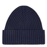 Tommy Hilfiger acessories - Tommy Hilfiger - Monotype patch cotton beanie | Strik Hue Space Blue