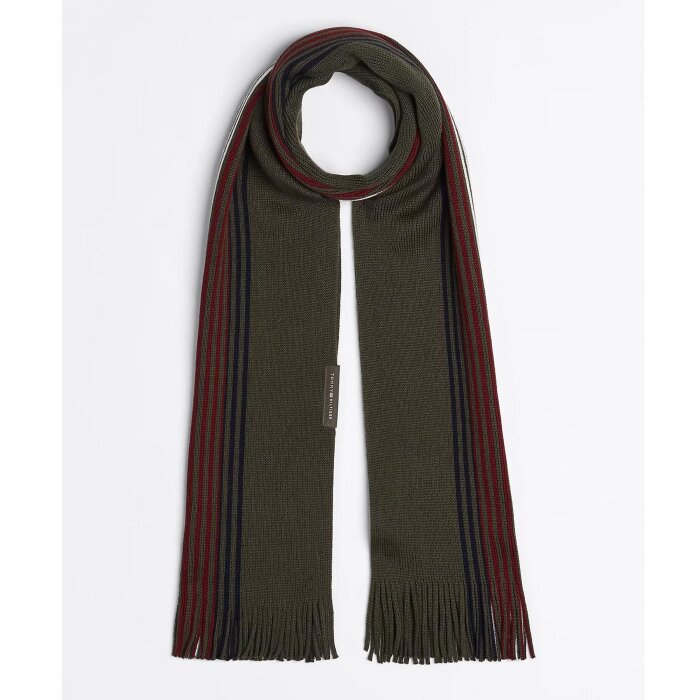 Tommy Hilfiger  - Tommy Hilfiger - Corp love rashelle scarf | Halstørklæde Army Grøn