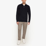 Signal - Signal - Klaus halfzip sweater | Strik Marineblå