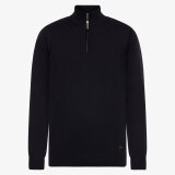 Signal - Signal - Klaus halfzip sweater | Strik Marineblå