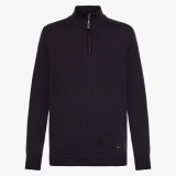 Signal - Signal - Klaus halfzip sweater | Strik Sort