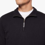 Signal - Signal - Klaus halfzip sweater | Strik Sort