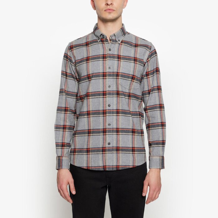 Signal - Signal - Sonny flannel shirt | Skjorte Baked Clay