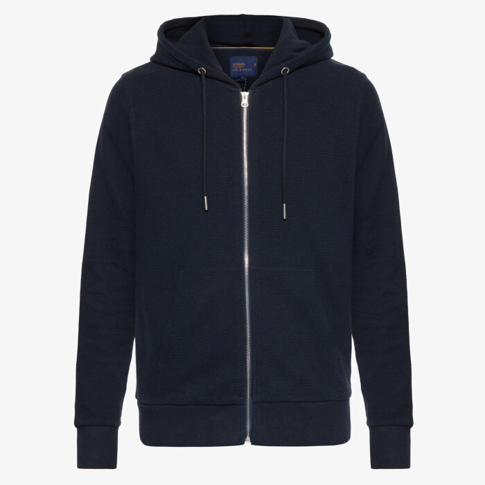 Signal - Signal - Kian structure hoodie | Cardigan Marineblå