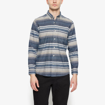 Signal - Signal - Star flannel shirt | Skjorte Deep Marine