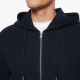 Signal - Signal - Kian structure hoodie | Cardigan Marineblå