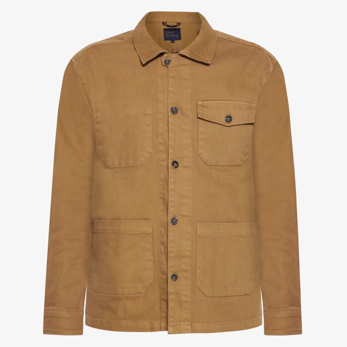 Signal - Signal - Man worker shirt | Overshirt Tobacco