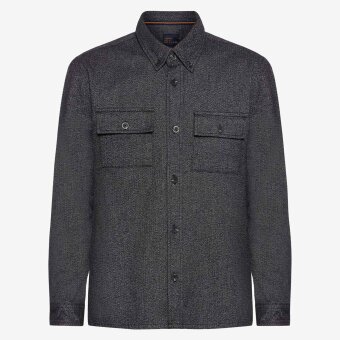 Signal - Signal - Bille herringbone shirt | Overshirt Sort 