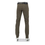 Alberto - Alberto - Pipe soft twill pants | Jeans 1607 692 Dark Green