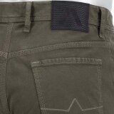 Alberto - Alberto - Pipe soft twill pants | Jeans 1607 692 Dark Green