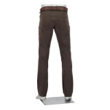 Alberto - Alberto - Pipe soft twill pants | Jeans 1607 542 Brown