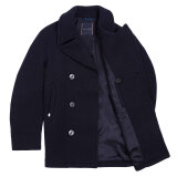 Tommy Hilfiger  - Tommy Hilfiger - The premium classic peacoat | Uldjakke Marineblå