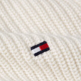 Tommy Hilfiger  - Tommy Hilfiger - Rib cotton zip | Cardigan Ivory