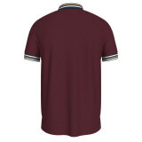 Tommy Hilfiger  - Tommy Hilfiger -  Gifting regular | Polo T-shirt Deep Rouge