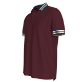 Tommy Hilfiger  - Tommy Hilfiger -  Gifting regular | Polo T-shirt Deep Rouge